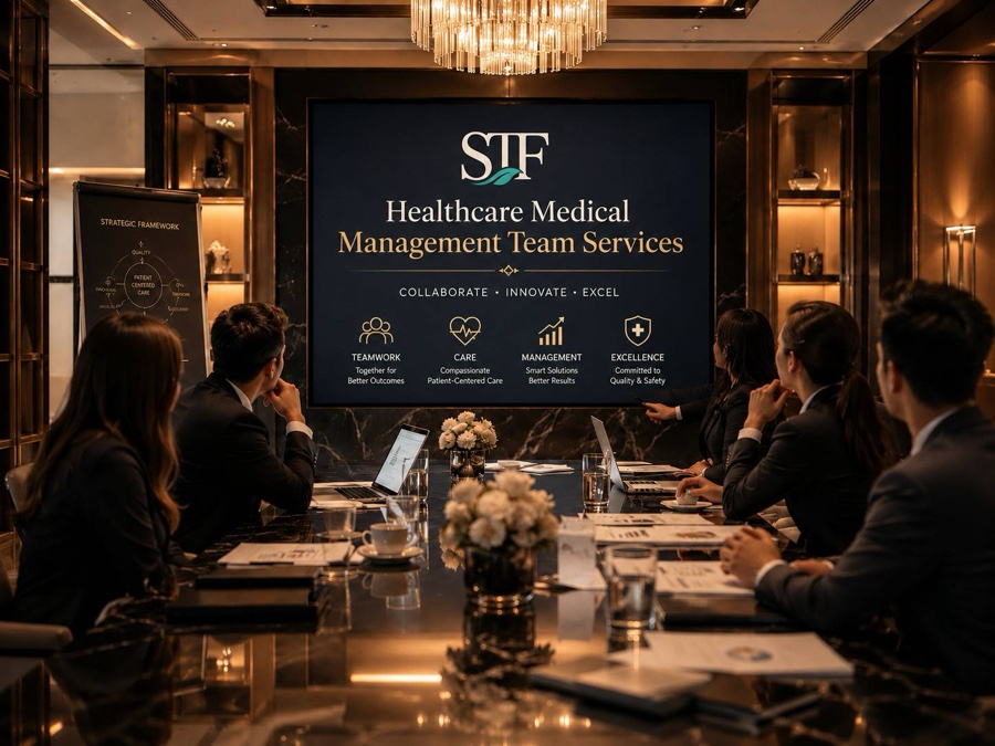 STF healthcare medical management team services presentation